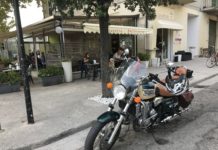 Partenza Pedaso: Per i Rides ci ritroviamo qui… caferacer bonnisti &Friends vintage freerider - ritrovo pedaso pasticceria Vanilla