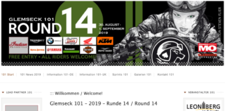 Bonnie & Ride – GLEMSECK 101 dal 30.08.2019 al 01.09.2019