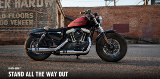 Caferacers Testride > Harley Davidson forty eight