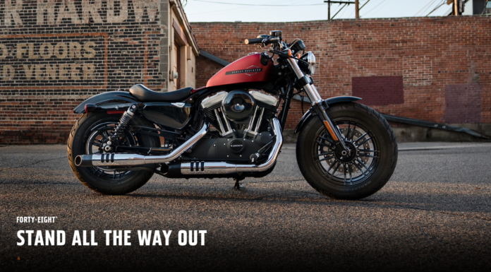Caferacers Testride > Harley Davidson forty eight