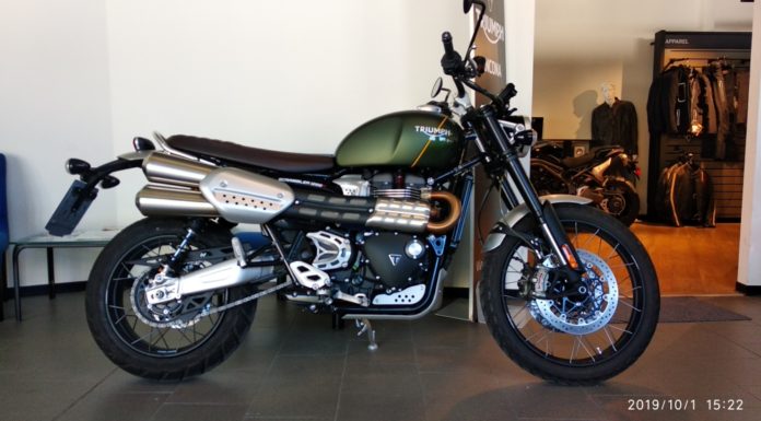 The Caferacers Testride: Triumph Scrambler 1200 Triumph Scrambler 1200 XC